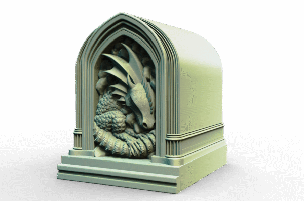 Fantasy Book Nook Sleeping Dragon - Image 2