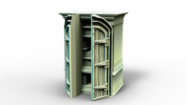 Fantasy Book Nook Mini Library - Image 3
