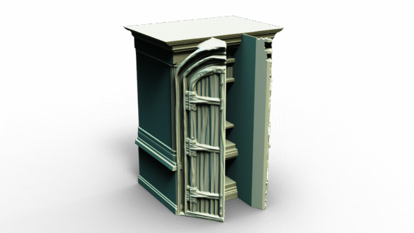 Fantasy Book Nook Mini Library - Image 4