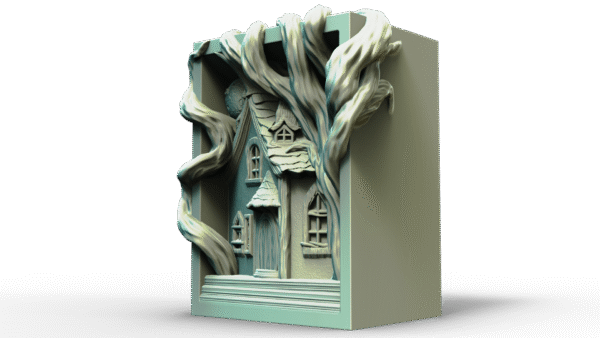 Fantasy Book Nook Haunted House - Image 4