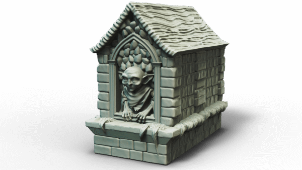 Fantasy Book Nook Watchful Goblin - Image 5