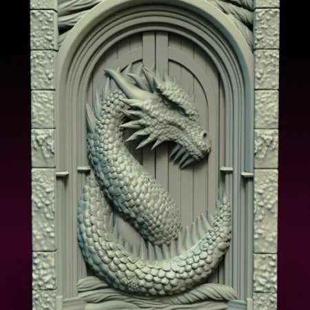 Fantasy Book Nook Warden Dragon